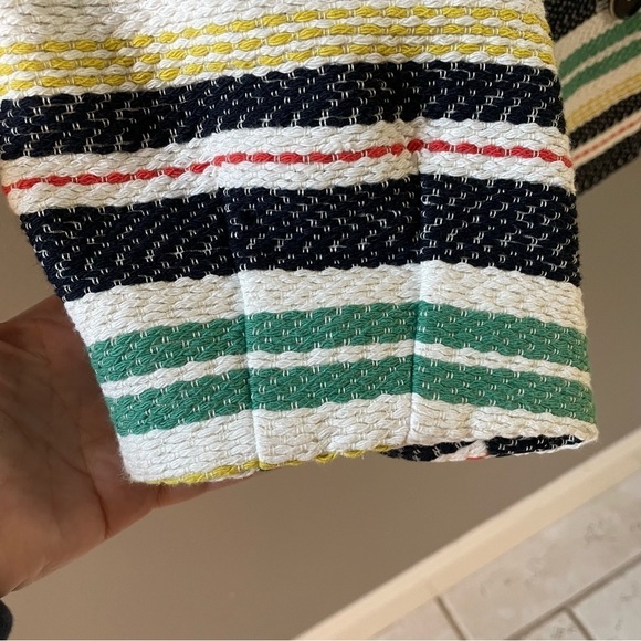 NWT Brooks Brothers Cotton Striped Woven Button Tailored Jacket Office R… - Picture 5 of 12